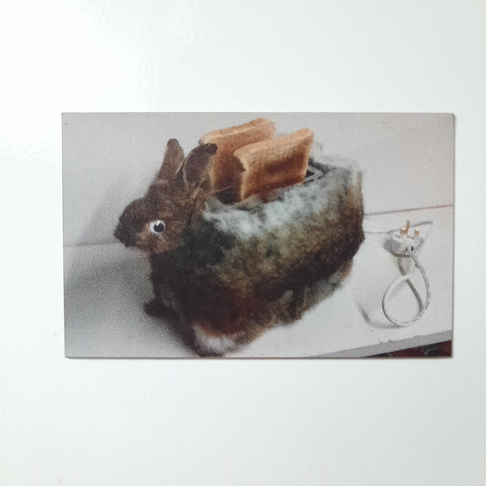 Rabbit Toaster Magnet