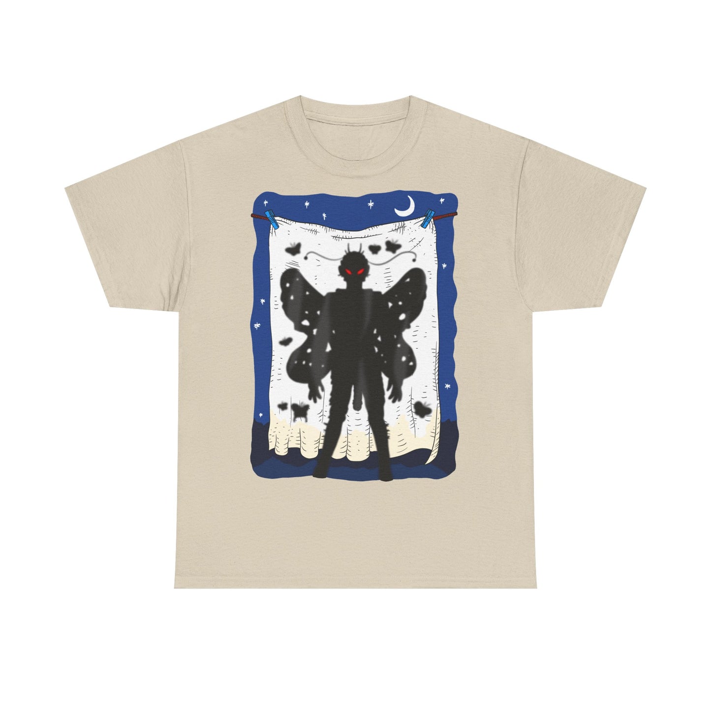 Mothman with his cock out