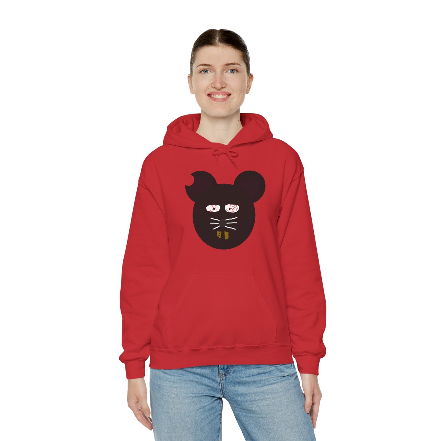 Cracked Out Mouse Hoodie