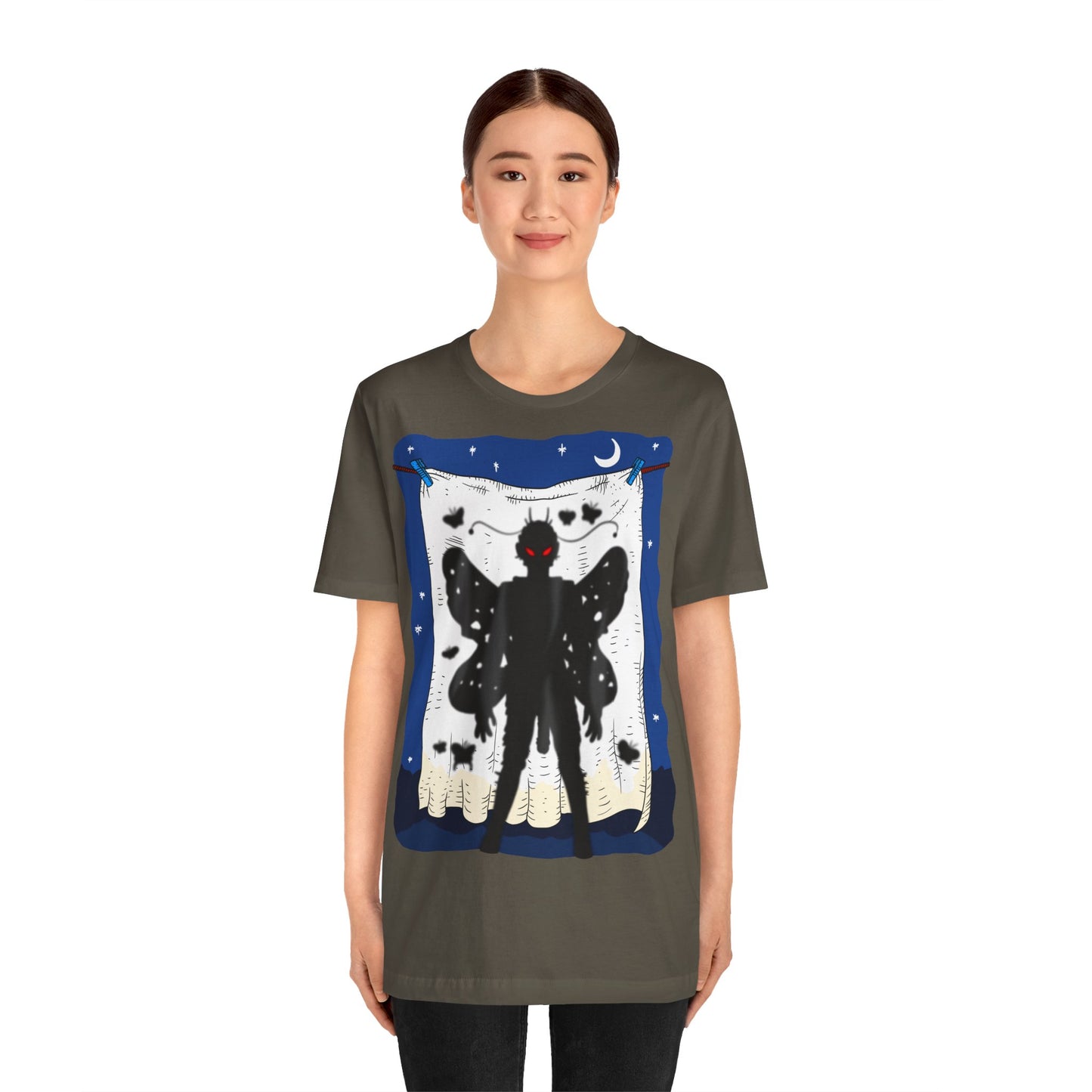 Mothman with his cock out