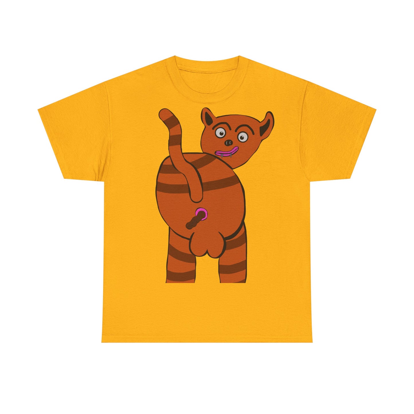 Cat Pushing Out A Turd Shirt