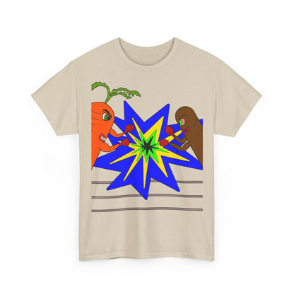 Carrot Vs Sausage Boxing Shirt.