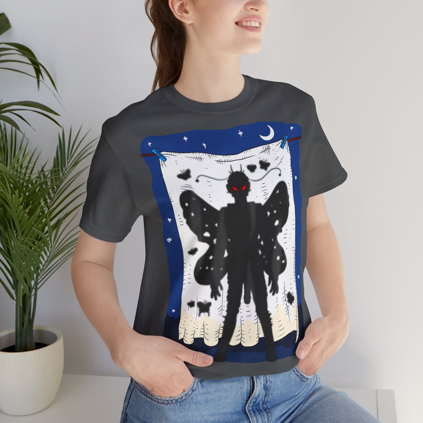 Mothman with his cock out