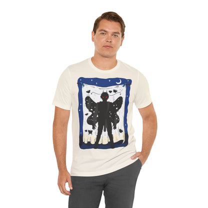 Mothman with his cock out