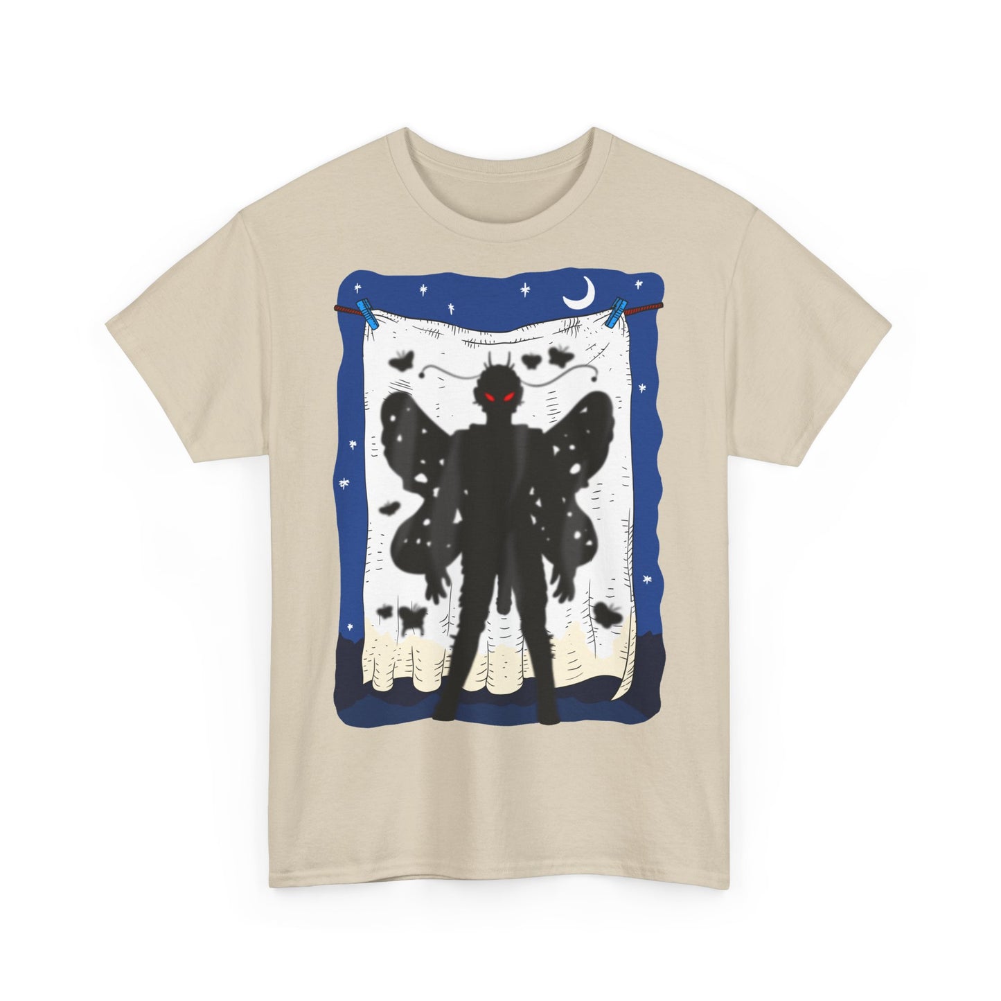 Mothman with his cock out