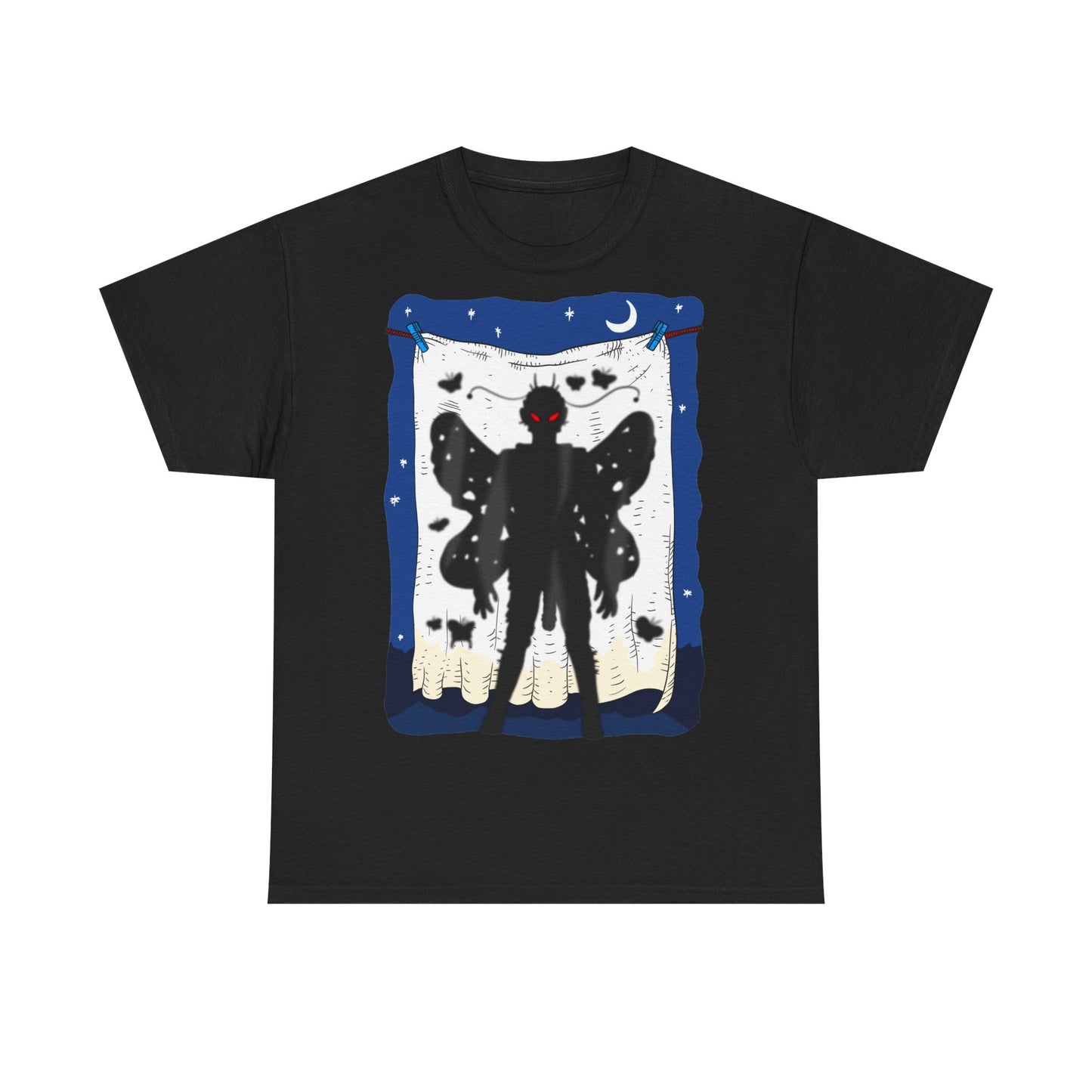 Mothman with his cock out