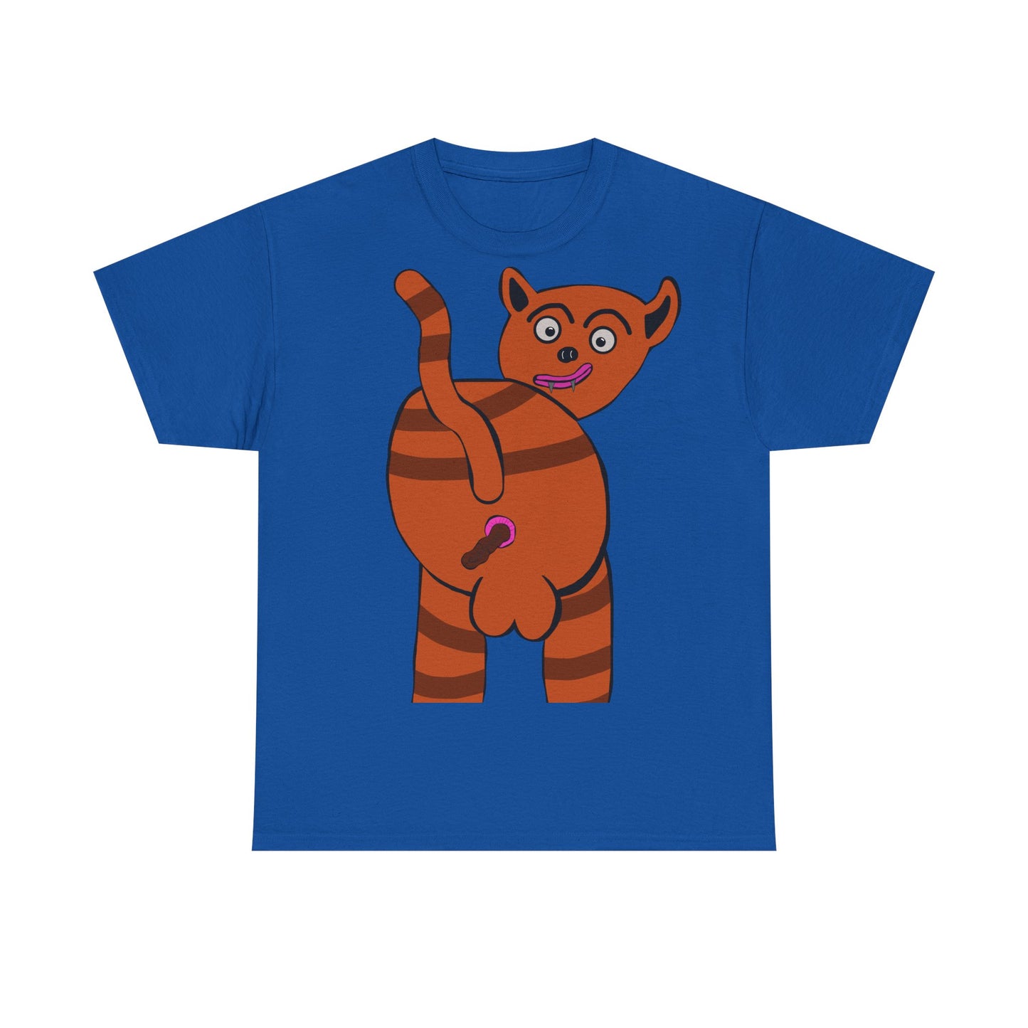 Cat Pushing Out A Turd Shirt