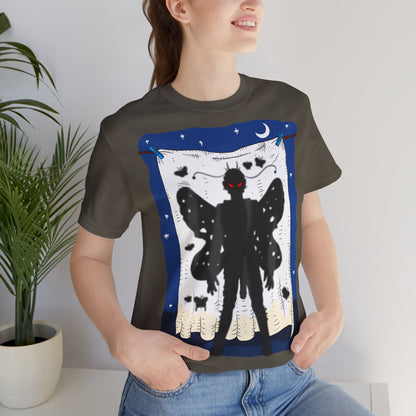 Mothman with his cock out