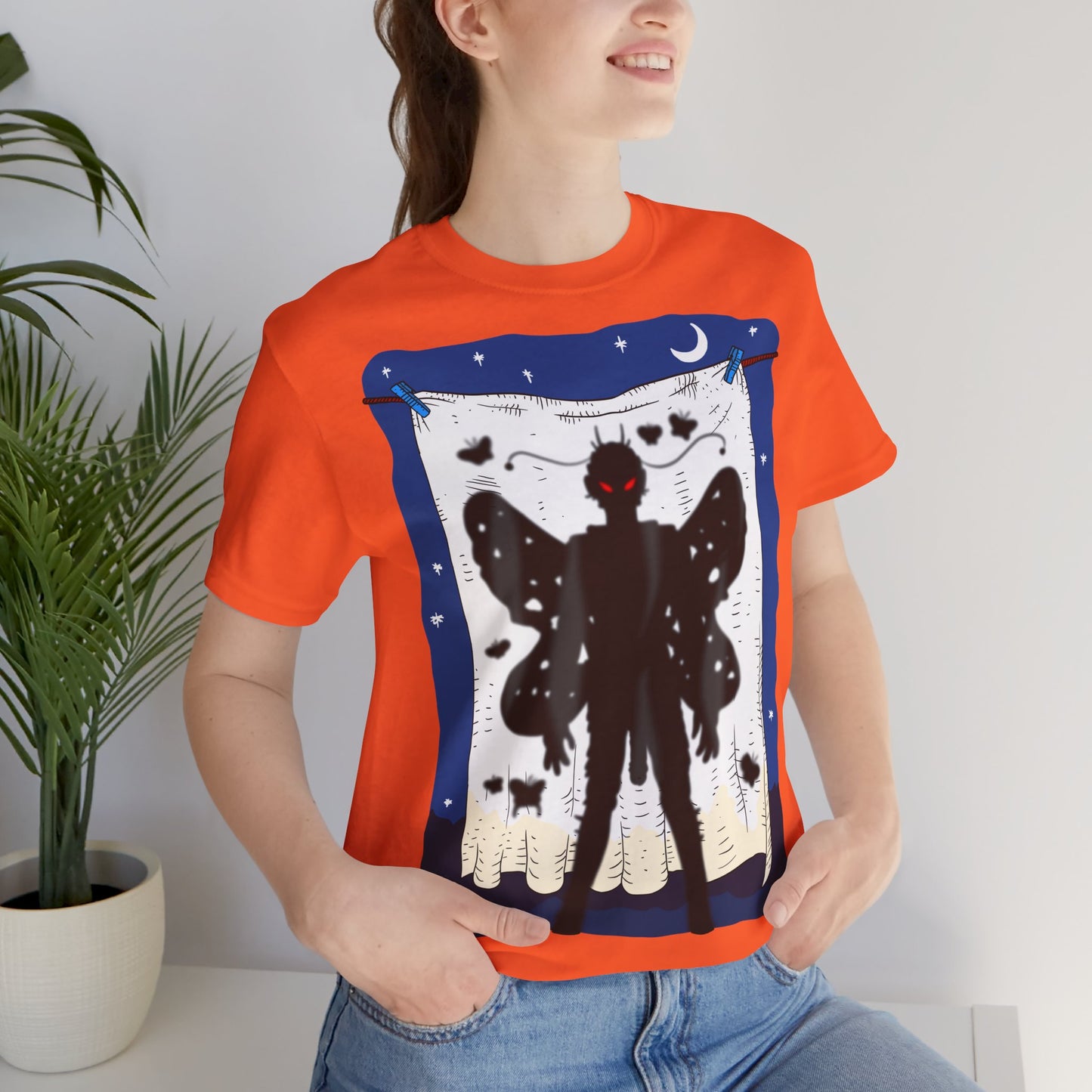 Mothman with his cock out