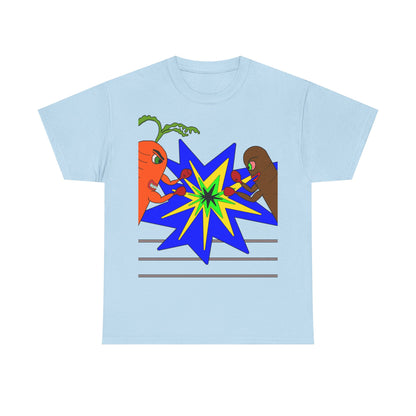 Carrot Vs Sausage Boxing Shirt.