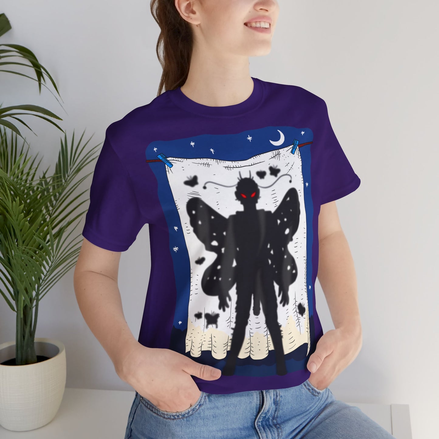 Mothman with his cock out