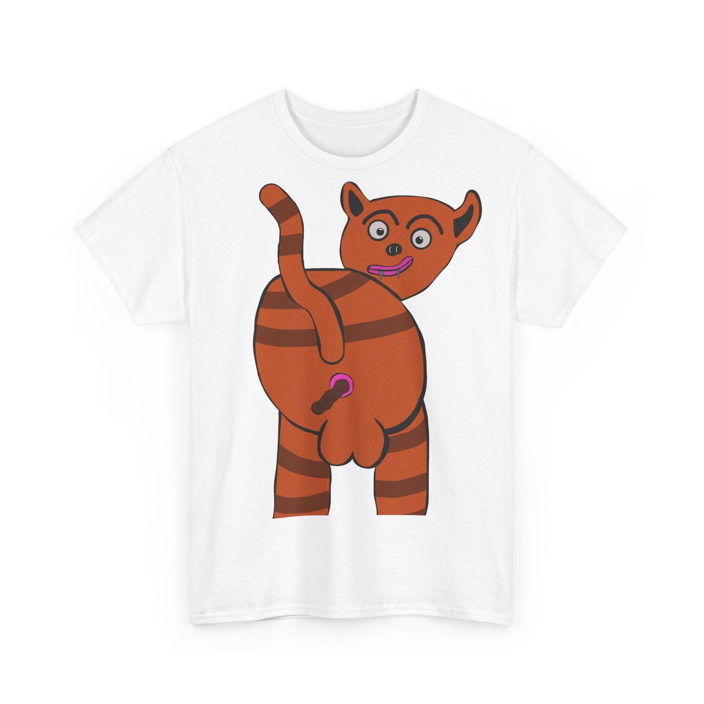 Cat Pushing Out A Turd Shirt