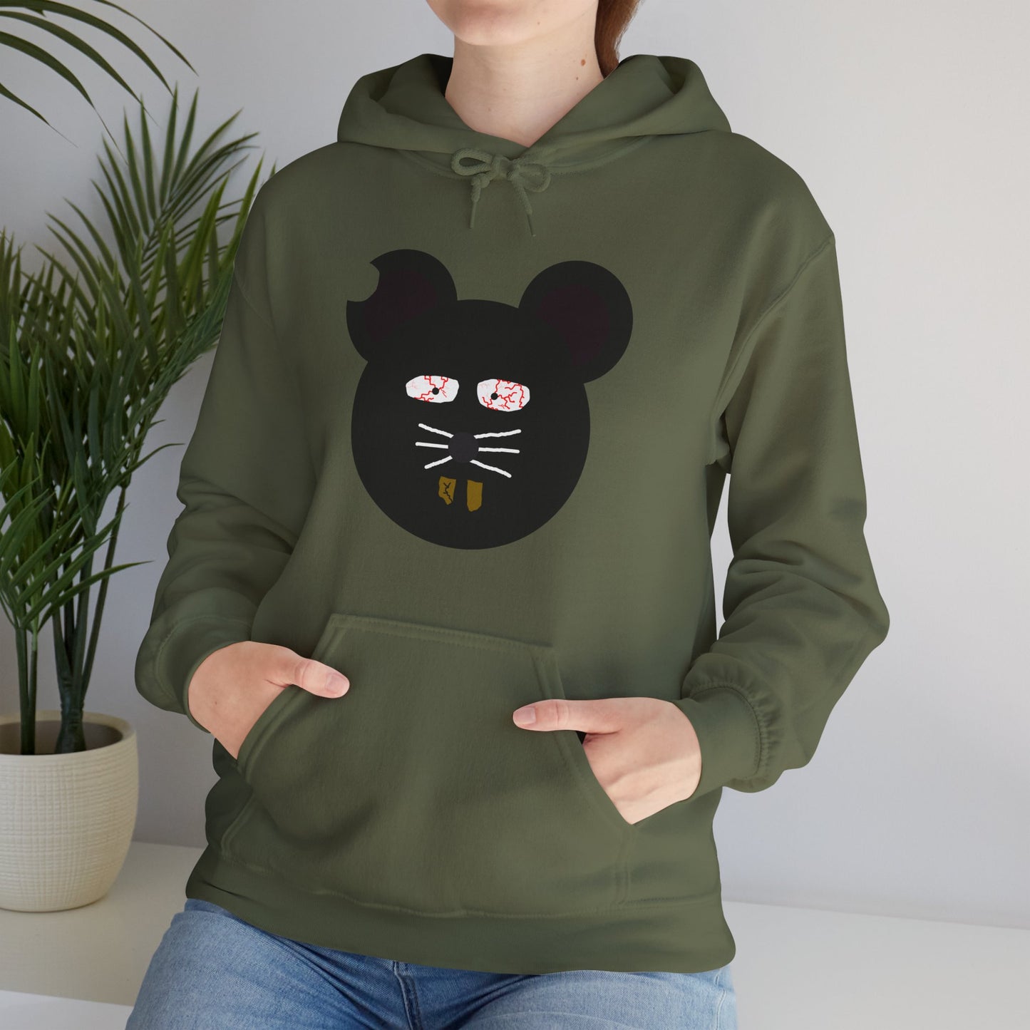 Cracked Out Mouse Hoodie