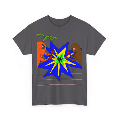 Carrot Vs Sausage Boxing Shirt.