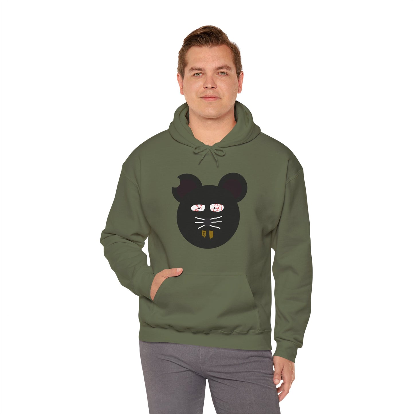 Cracked Out Mouse Hoodie