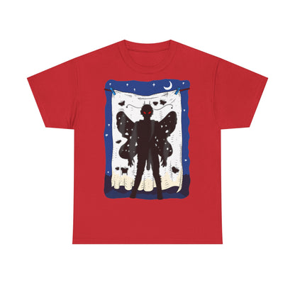 Mothman with his cock out