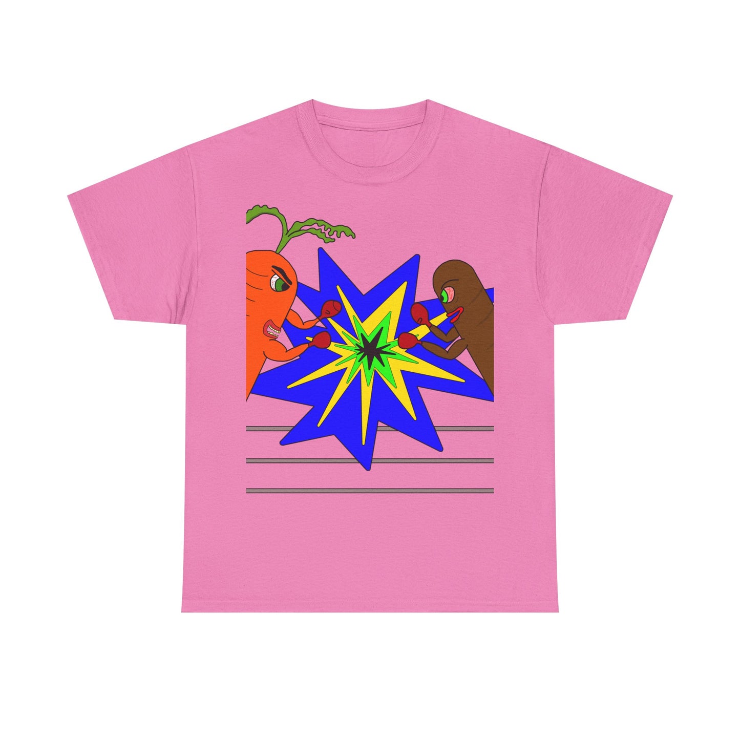 Carrot Vs Sausage Boxing Shirt.