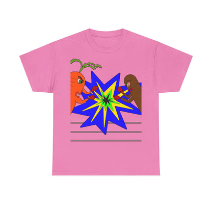 Carrot Vs Sausage Boxing Shirt.