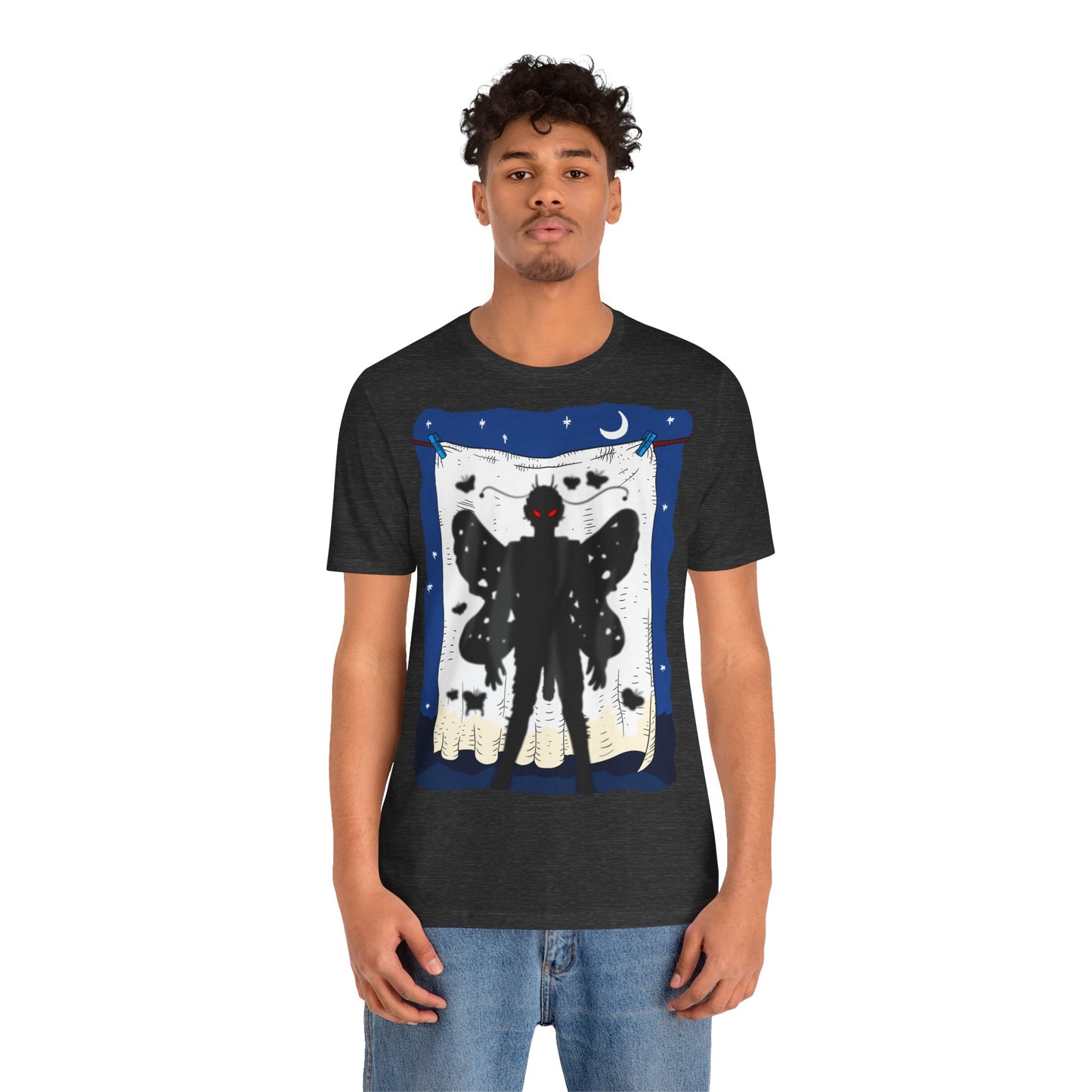 Mothman with his cock out