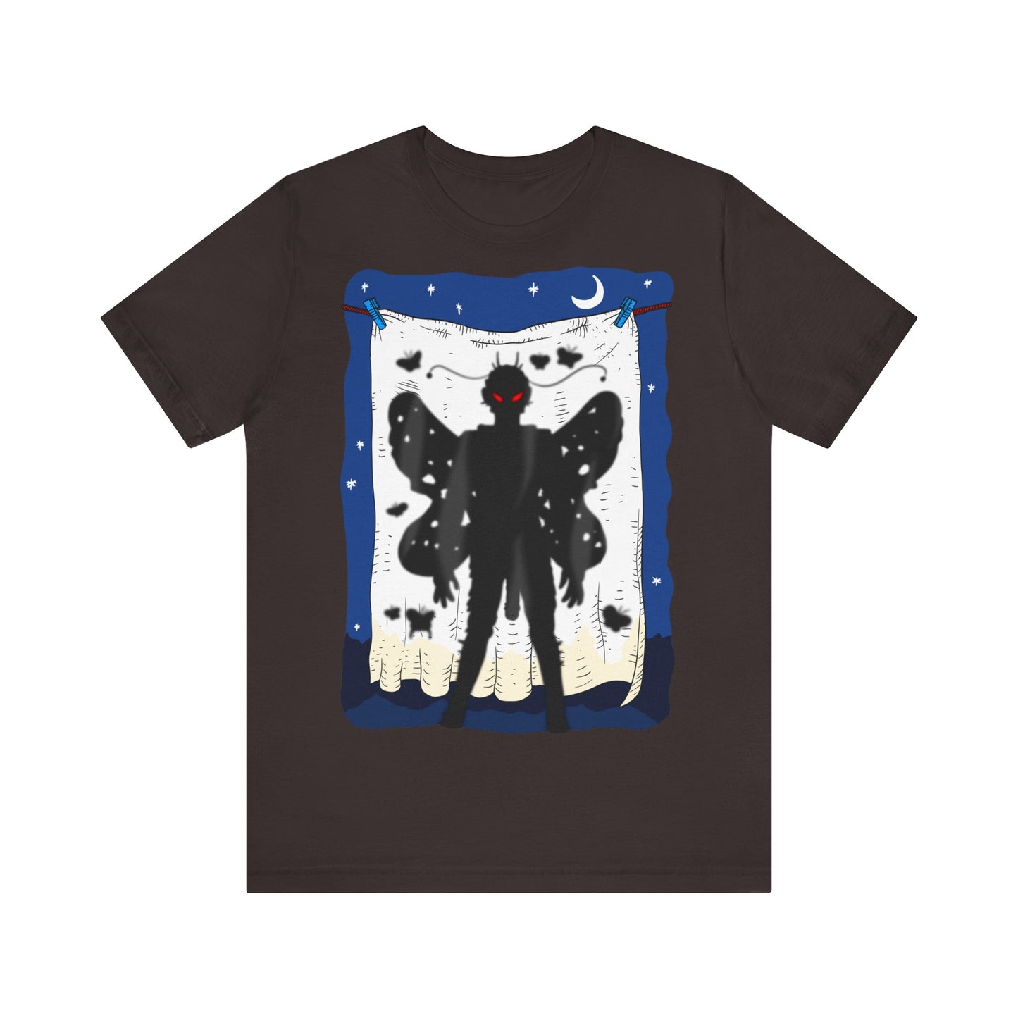 Mothman with his cock out