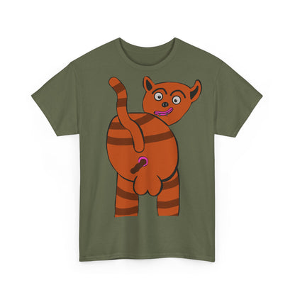 Cat Pushing Out A Turd Shirt