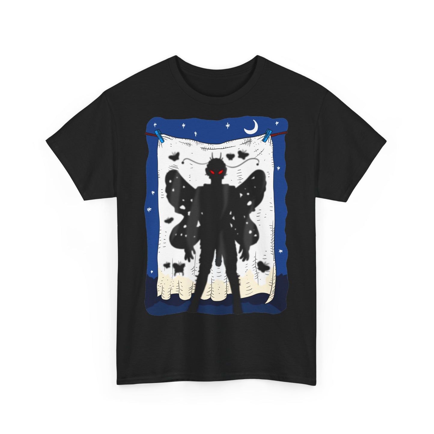 Mothman with his cock out