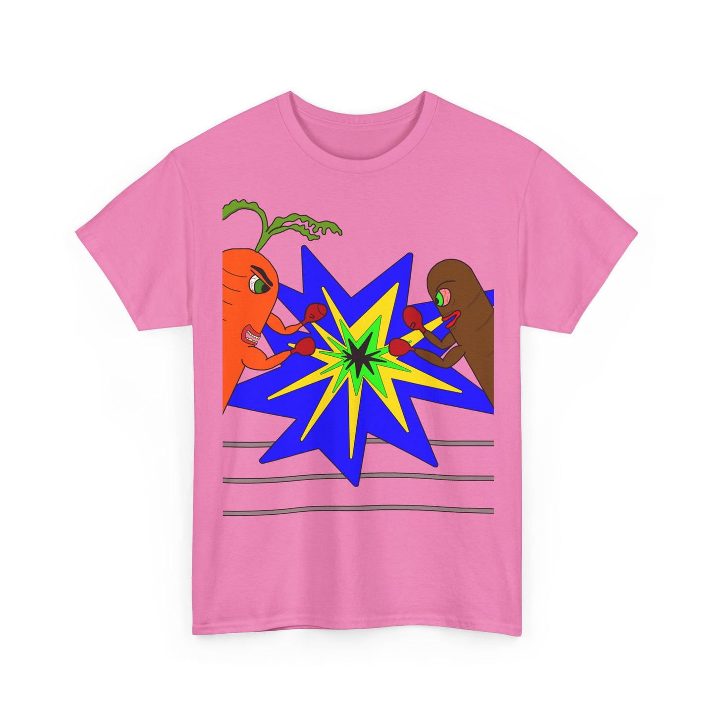 Carrot Vs Sausage Boxing Shirt.