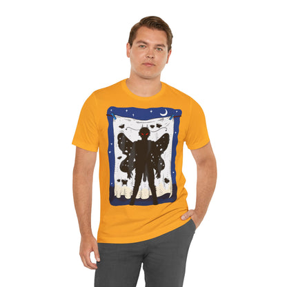 Mothman with his cock out