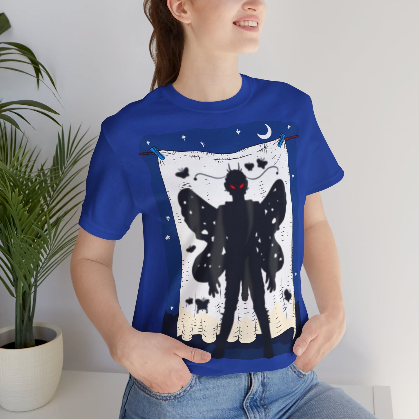 Mothman with his cock out