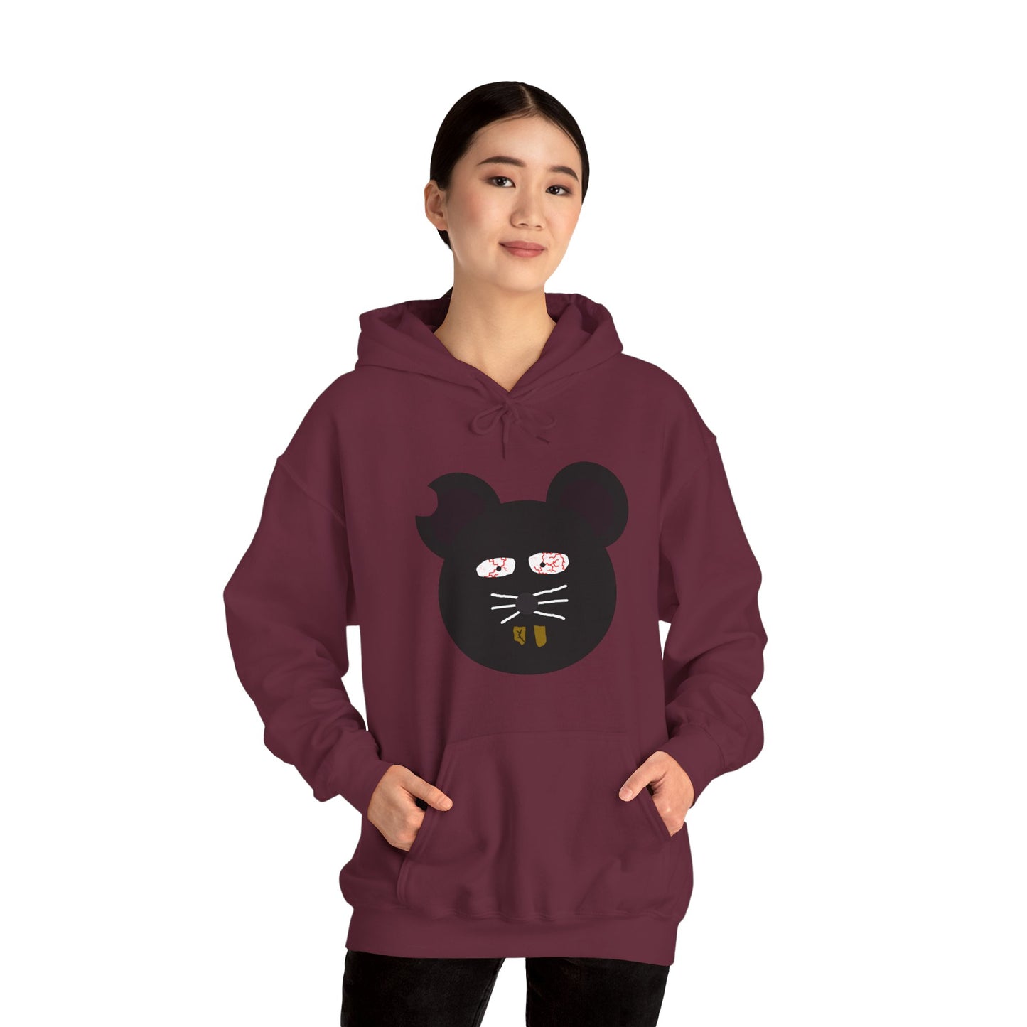 Cracked Out Mouse Hoodie