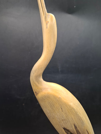 Bigger Mounted Bird Horn Carving (UK Only)