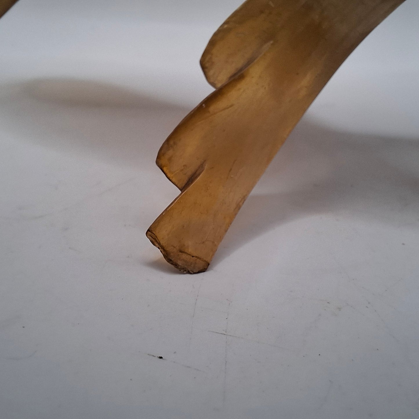 Horn Carving Of a Bird More Toes Missing (UK Only)