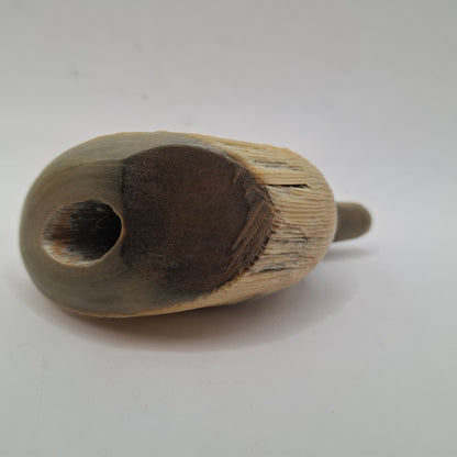 Horn Carving Of A Duck