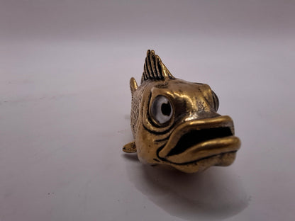 Weird Eyed Metal Fish