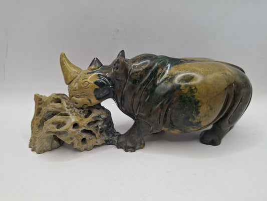 Rhino Carving