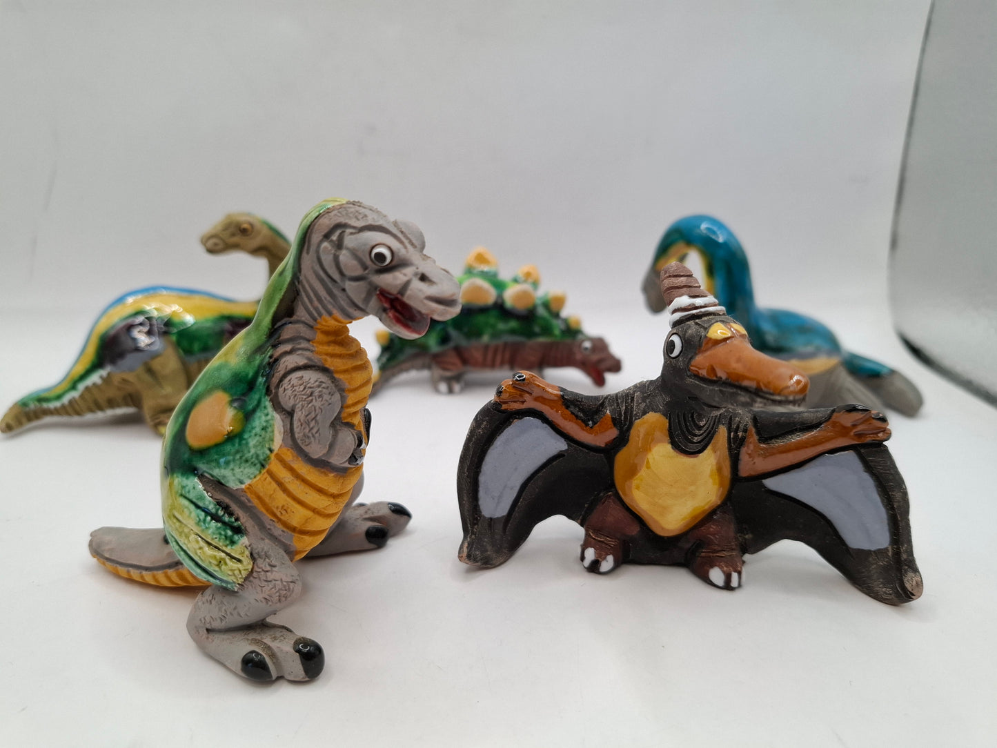 Peruvian Ceramic Dinosaurs LEPS
