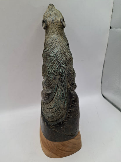 Wolf Horn Carving