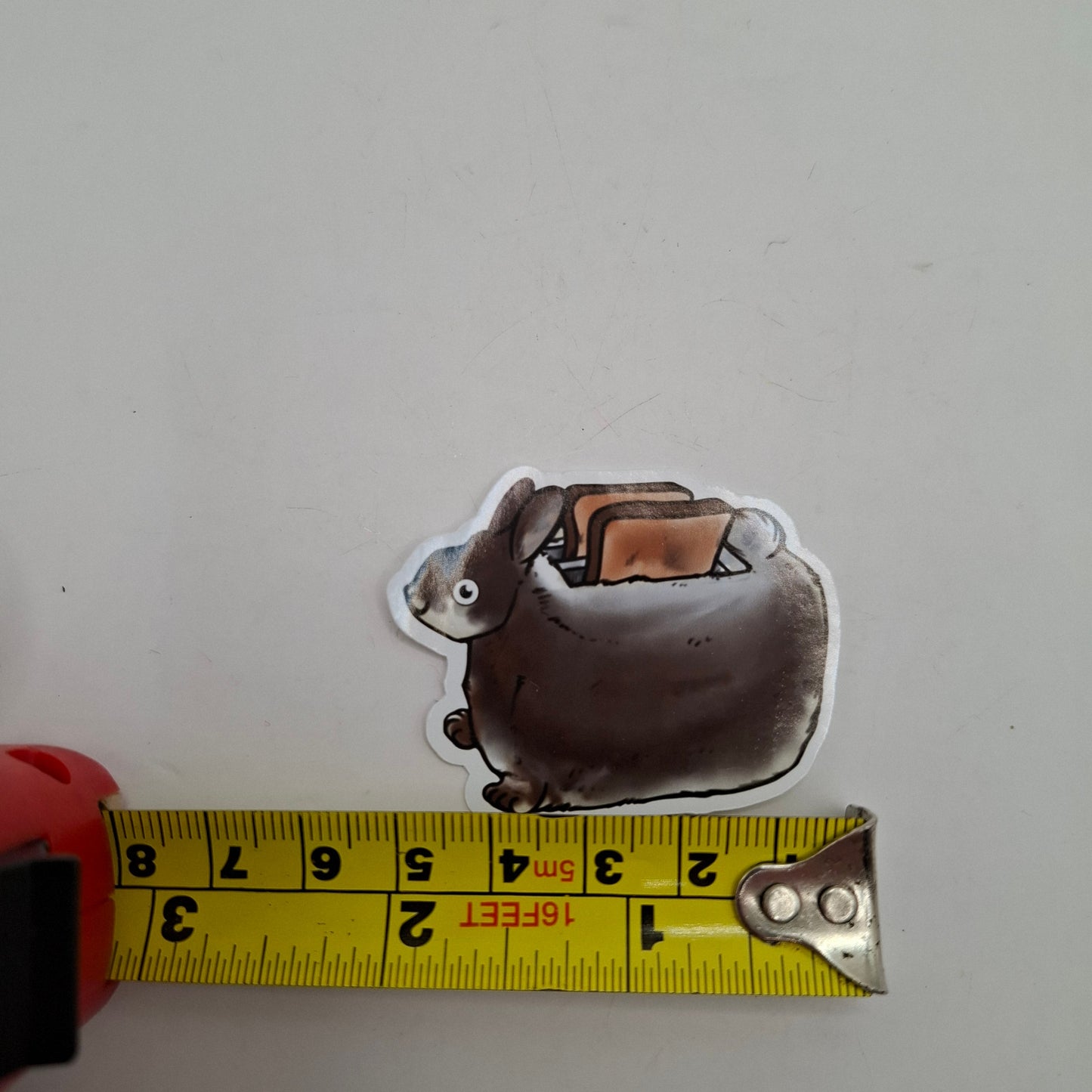 Rabbit Toaster Sticker