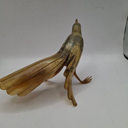 Horn Carving Of a Bird More Toes Missing (UK Only)