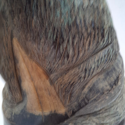 Wolf Horn Carving