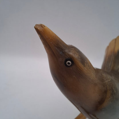 Horn Carving Of a Bird (UK Only)