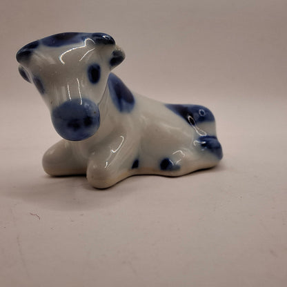 Blue & White Animals