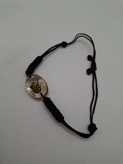 Red Lined Stink Bug Bracelet