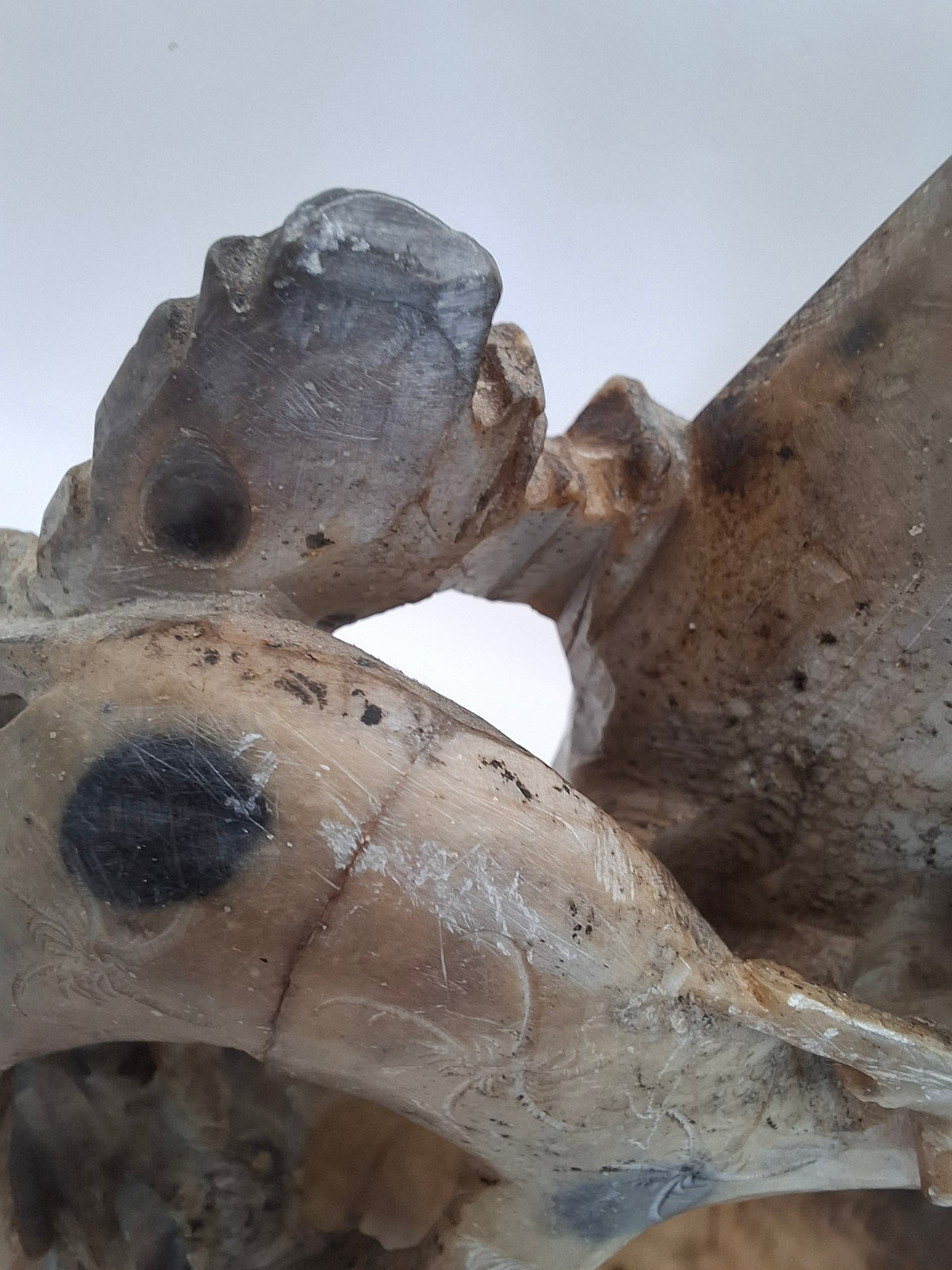 Big Soapstone Carving