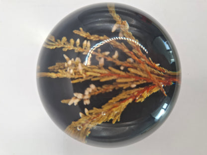 Vintage Dark Resin Plant