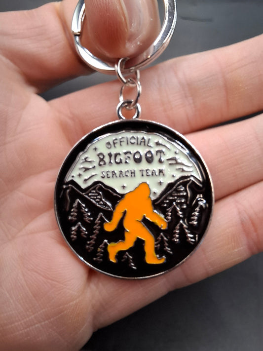Bigfoot Keyring