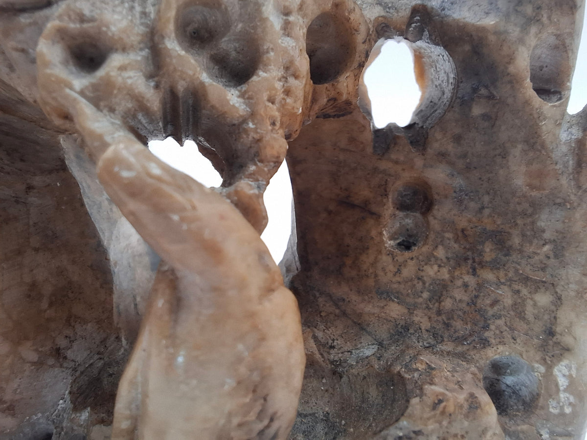Big Soapstone Carving