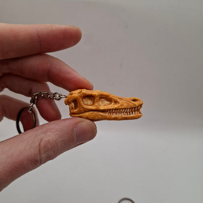 Dino Head Keyring