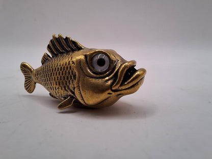 Weird Eyed Metal Fish