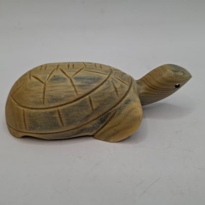 Horn Carving Of A Turtle